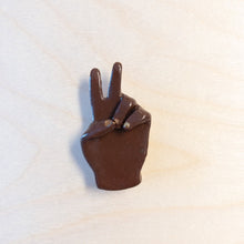 Load image into Gallery viewer, Peace Sign Hand Magnet
